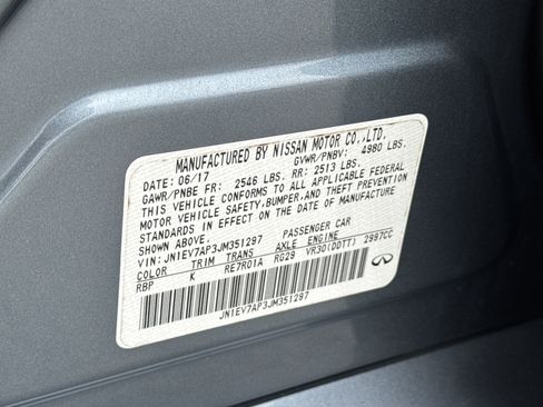 Used 2018 INFINITI Q50 Luxe w/ Essential Package (3.0T Luxe) image 35