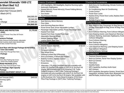 Used 2024 Chevrolet Silverado 1500 LTZ AWD/4WD image 2