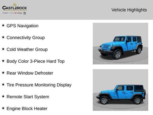 Used 2018 Jeep Wrangler Unlimited Rubicon w/ Cold Weather Group AWD/4WD image 2