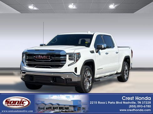 Used 2025 GMC Sierra 1500 SLT w/ SLT Premium Plus Package AWD/4WD image 1