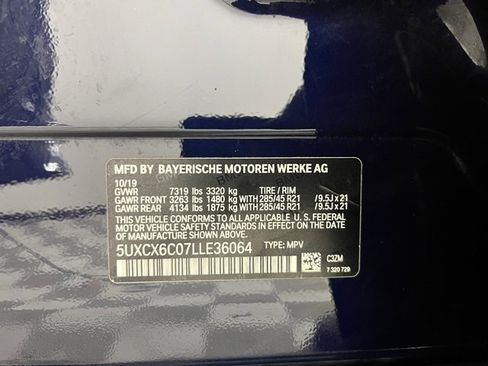 Used 2020 BMW X7 M50i image 30