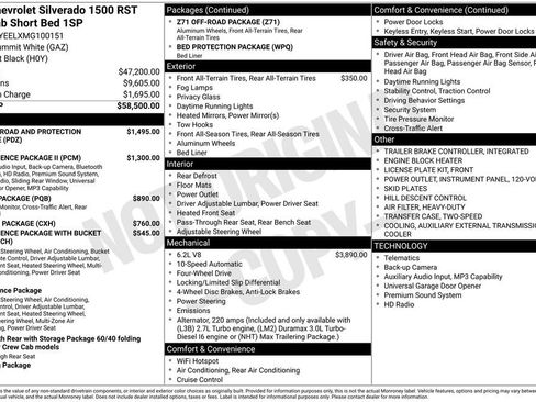 Used 2021 Chevrolet Silverado 1500 RST AWD/4WD image 42