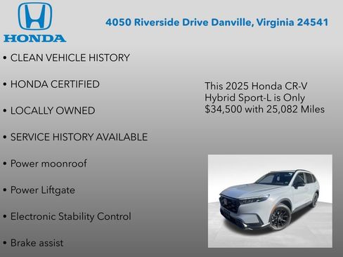 Used 2025 Honda CR-V Sport-L image 7