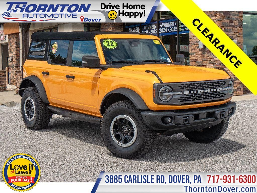 Used 2022 Ford Bronco Badlands w/ Sasquatch Package AWD/4WD image 1