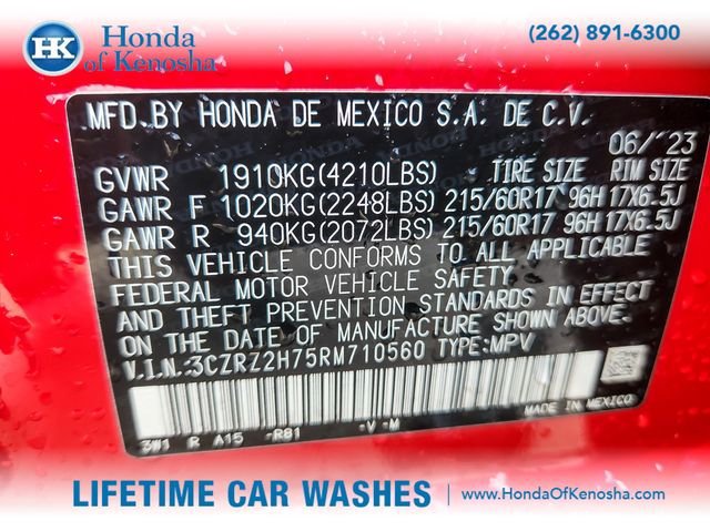 Certified 2024 Honda HR-V EX-L image 26