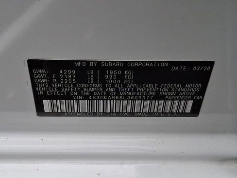 Used 2020 Subaru Impreza 2.0i image 25