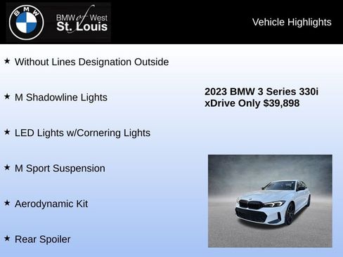 Used 2023 BMW 330i xDrive Sedan w/ M Sport Package image 31