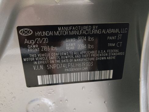 Used 2020 Hyundai Elantra SE w/ Cargo Package (C1) FWD image 33