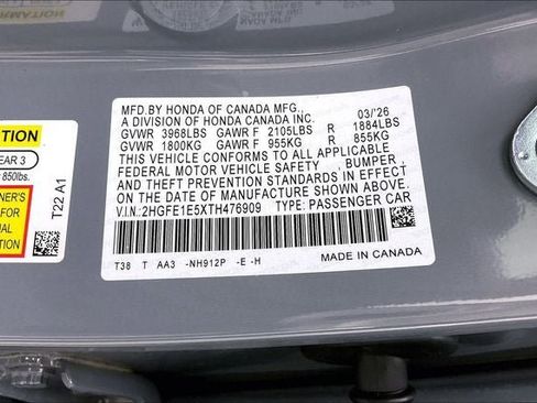 New 2026 Honda Civic Si image 19