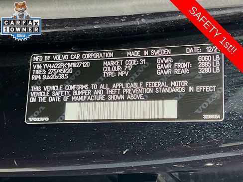 Used 2022 Volvo XC90 T6 Momentum w/ Climate Package AWD/4WD image 34
