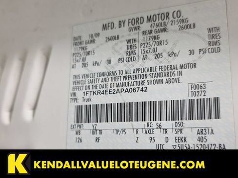 Used 2010 Ford Ranger XLT RWD image 10