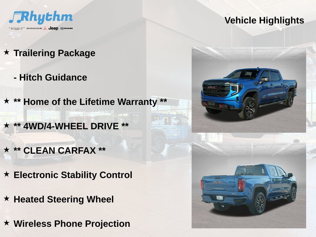 Used 2022 GMC Sierra 1500 AT4 w/ AT4 Premium Package AWD/4WD image 5