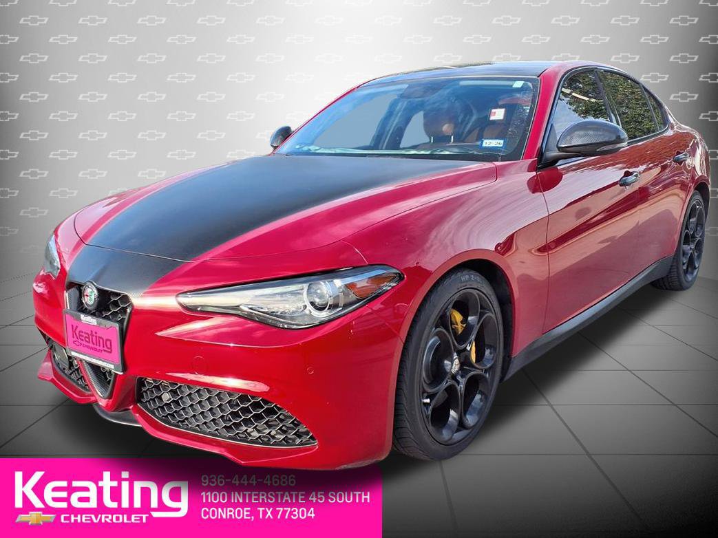 Used 2019 Alfa Romeo Giulia Ti Sport w/ Quick Order Package 22U Sport RWD image 6