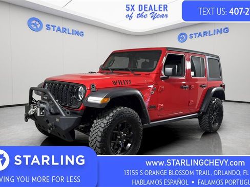 Used 2024 Jeep Wrangler Willys image 1