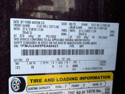Used 2023 Ford Expedition Limited AWD/4WD image 33