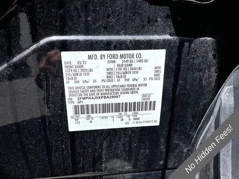 Used 2023 Ford Edge SEL AWD/4WD image 28