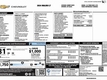 Used 2024 Chevrolet Malibu LT