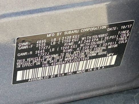 Used 2018 Subaru Outback 2.5i Premium AWD/4WD image 14