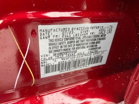 Used 2023 Nissan Sentra SV w/ All-Weather Package image 24