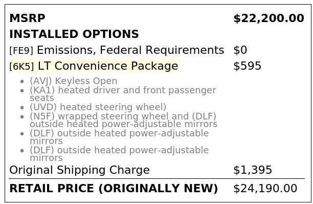 Used 2025 Chevrolet Trax LT w/ LT Convenience Package FWD image 4