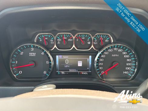 Used 2017 GMC Sierra 1500 SLT AWD/4WD image 24