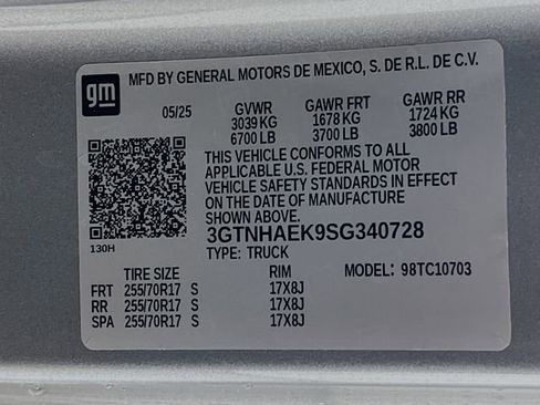 Used 2025 GMC Sierra 1500 Pro w/ Pro Value Package RWD image 12