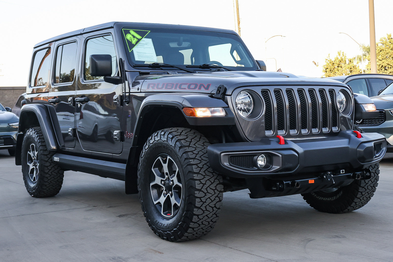 Used 2021 Jeep Wrangler Unlimited Rubicon AWD/4WD image 3