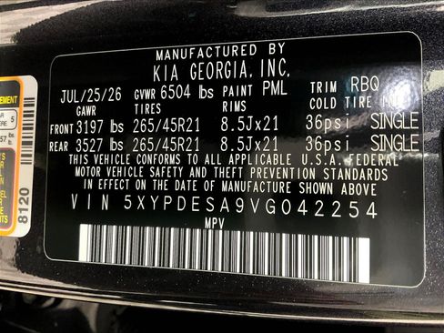 New 2027 Kia Telluride SX X-Line AWD/4WD image 22