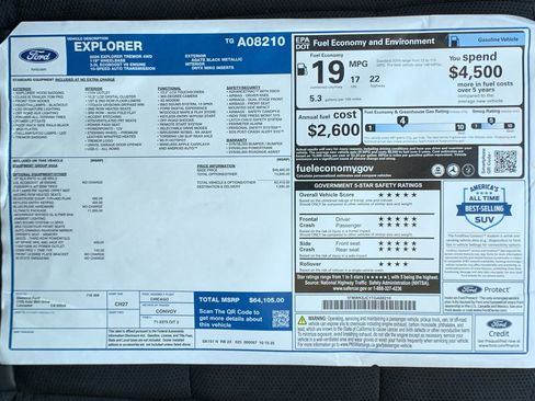 New 2026 Ford Explorer Tremor w/ Tremor Ultimate Package image 19