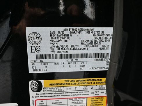 Used 2024 Lincoln Navigator L Reserve w/ Equipment Group 201A image 58