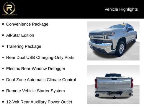 Used 2019 Chevrolet Silverado 1500 LT w/ All-Star Edition AWD/4WD image 9