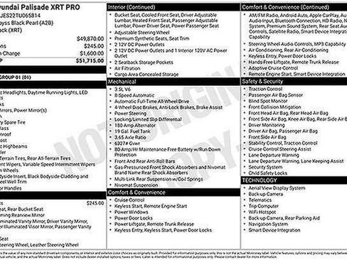 New 2026 Hyundai Palisade XRT Pro image 8