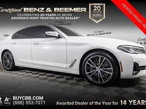Used 2021 BMW 530e w/ Convenience Package RWD image 1
