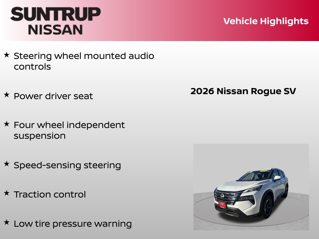 Certified 2026 Nissan Rogue SV AWD/4WD image 16