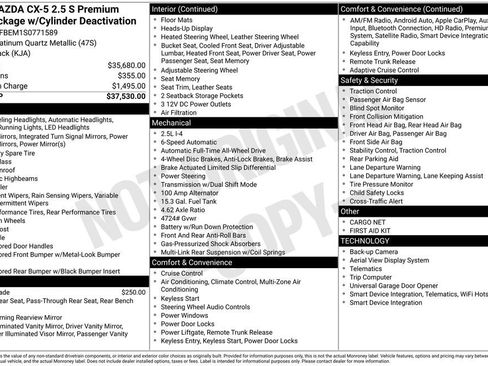 New 2025 MAZDA CX-5 AWD 2.5 S w/ Premium Plus Pkg image 3