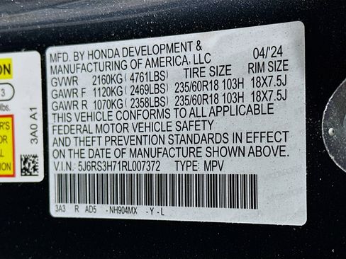 Used 2024 Honda CR-V EX-L image 12