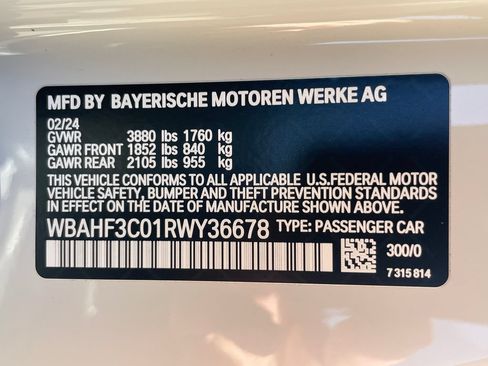 Used 2024 BMW Z4 sDrive30i w/ Convenience Package RWD image 24
