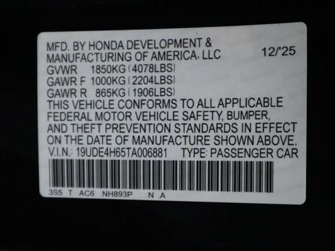 Used 2026 Acura Integra A-Spec w/ Technology Package FWD image 35