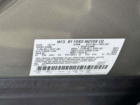 Used 2020 Ford Explorer XLT w/ Equipment Group 202A image 17