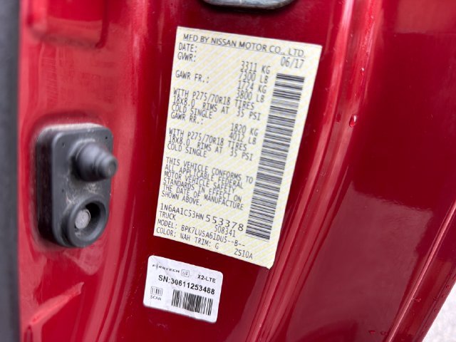 Used 2017 Nissan Titan PRO-4X AWD/4WD image 27