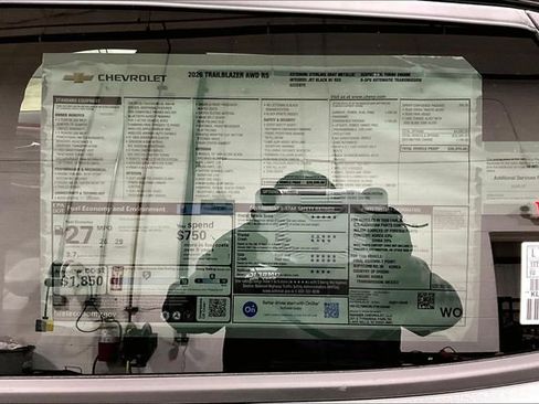 New 2026 Chevrolet TrailBlazer RS w/ Convenience Package AWD/4WD image 14