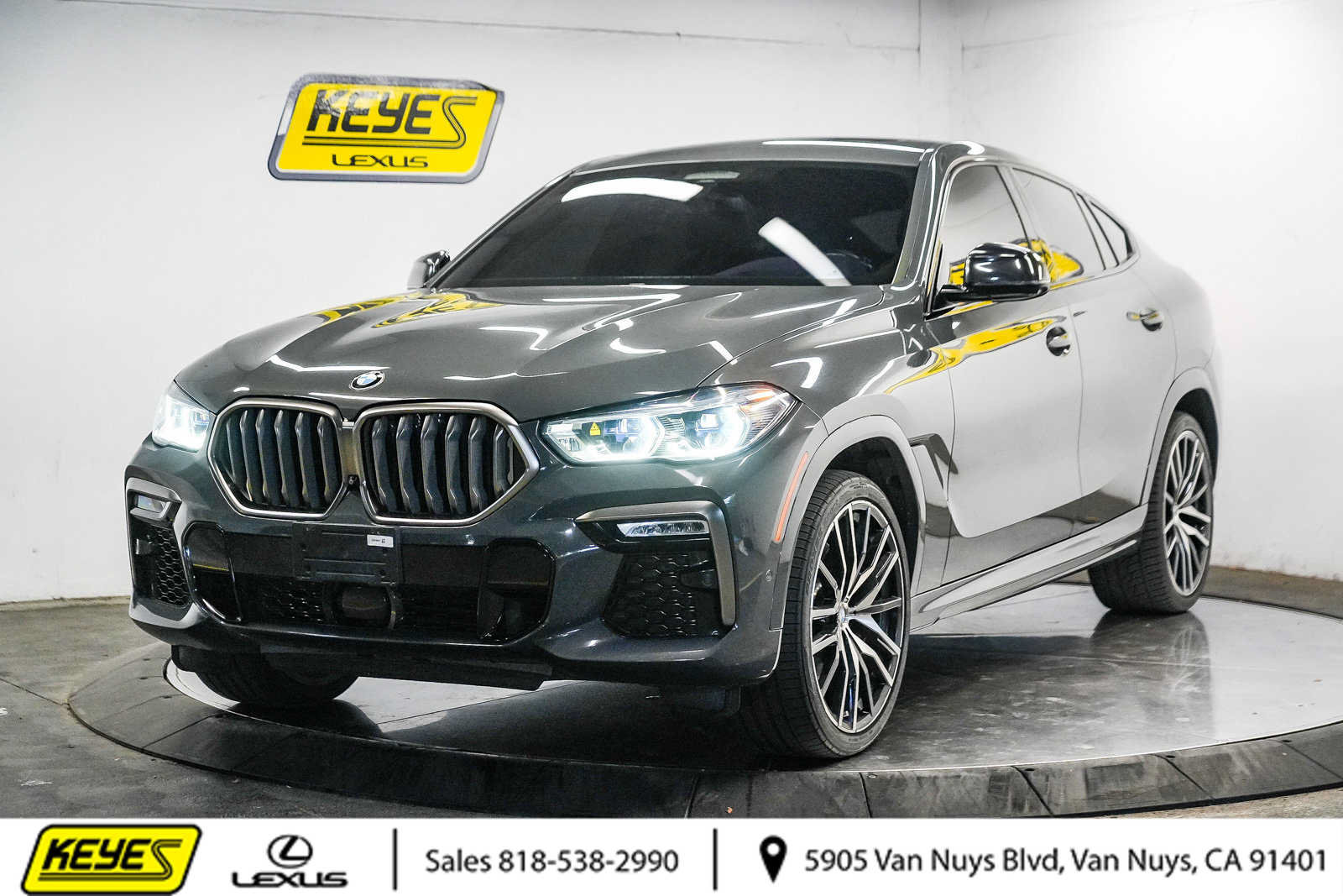 Used 2021 BMW X6 M50i w/ Executive Package AWD/4WD image 1