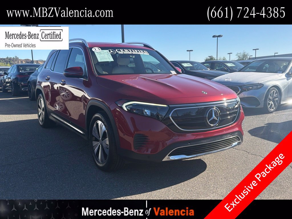 Certified 2023 Mercedes-Benz EQB 250+ w/ Exclusive Package image 4