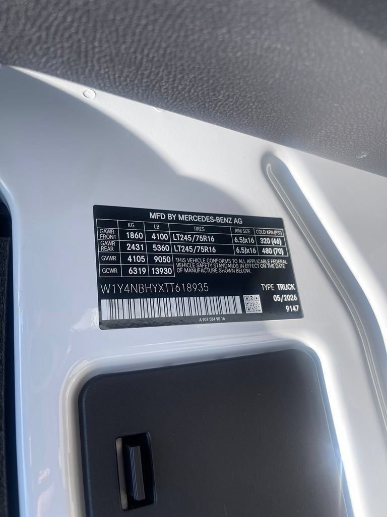 New 2026 Mercedes-Benz Sprinter 2500 image 21