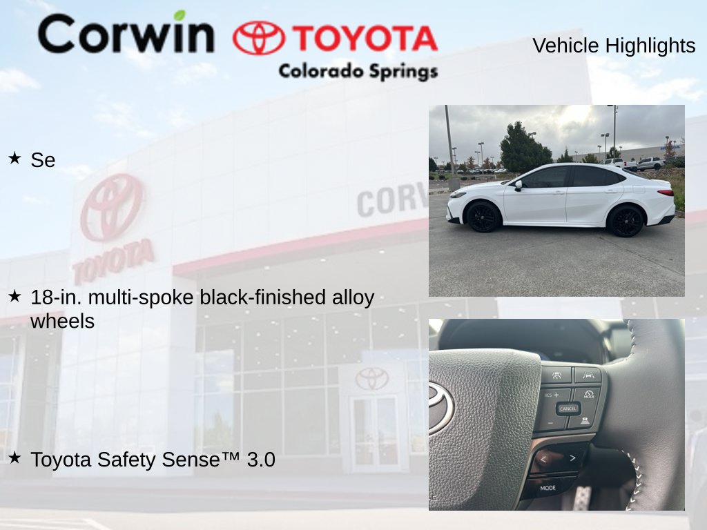 Used 2026 Toyota Camry SE FWD image 14