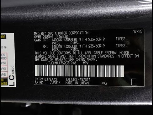 Certified 2025 Lexus RX 350 Premium w/ Accessory Package (Z1) FWD image 12