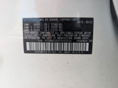 Used 2023 Subaru Legacy Sport image 34