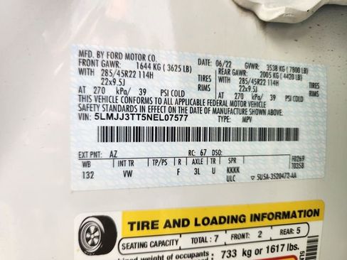 Certified 2022 Lincoln Navigator L Black Label image 28