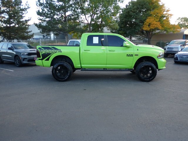 Used 2017 RAM 1500 Sport w/ Sublime Green Sport Package AWD/4WD image 5