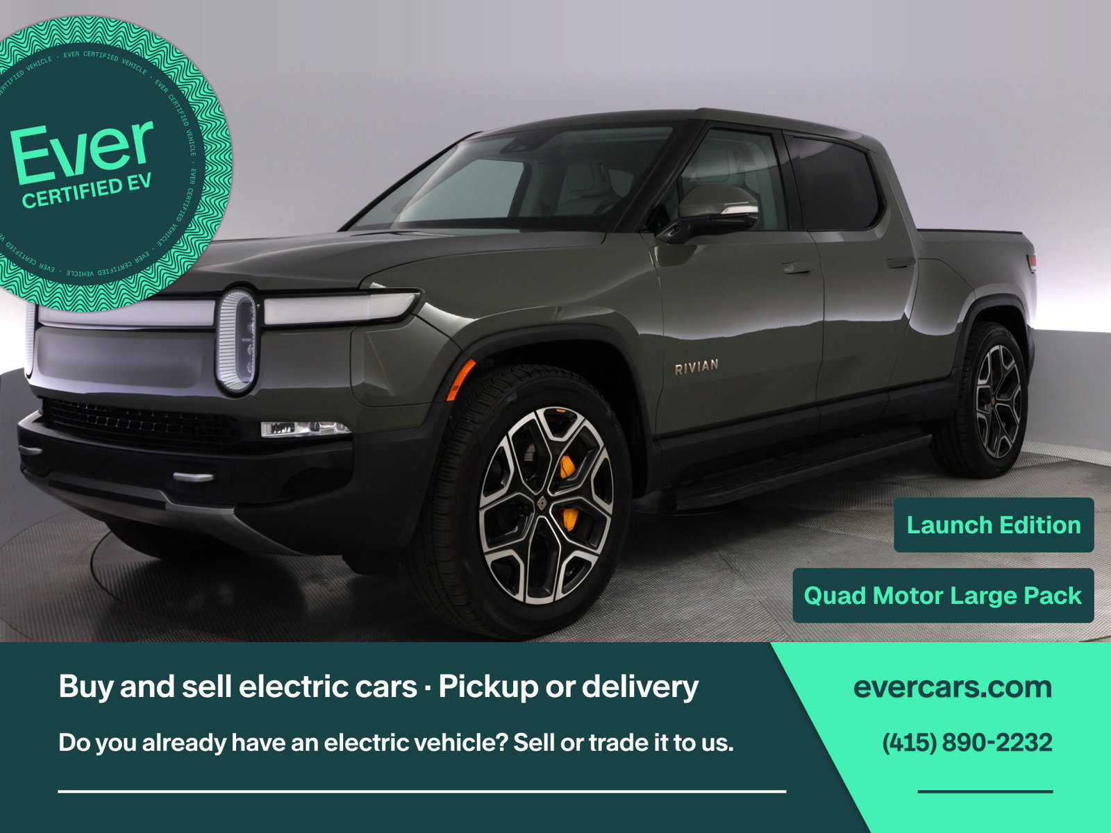 Used 2022 Rivian R1T Launch Edition AWD/4WD image 1